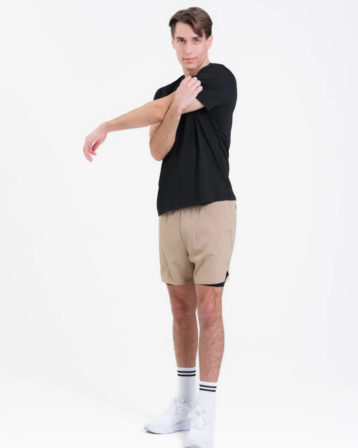 Mesh Tee M Black