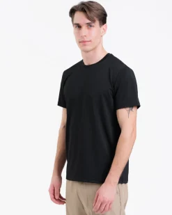 Mesh Tee M Black + Hybrid 2-1 Shorts Beige SET