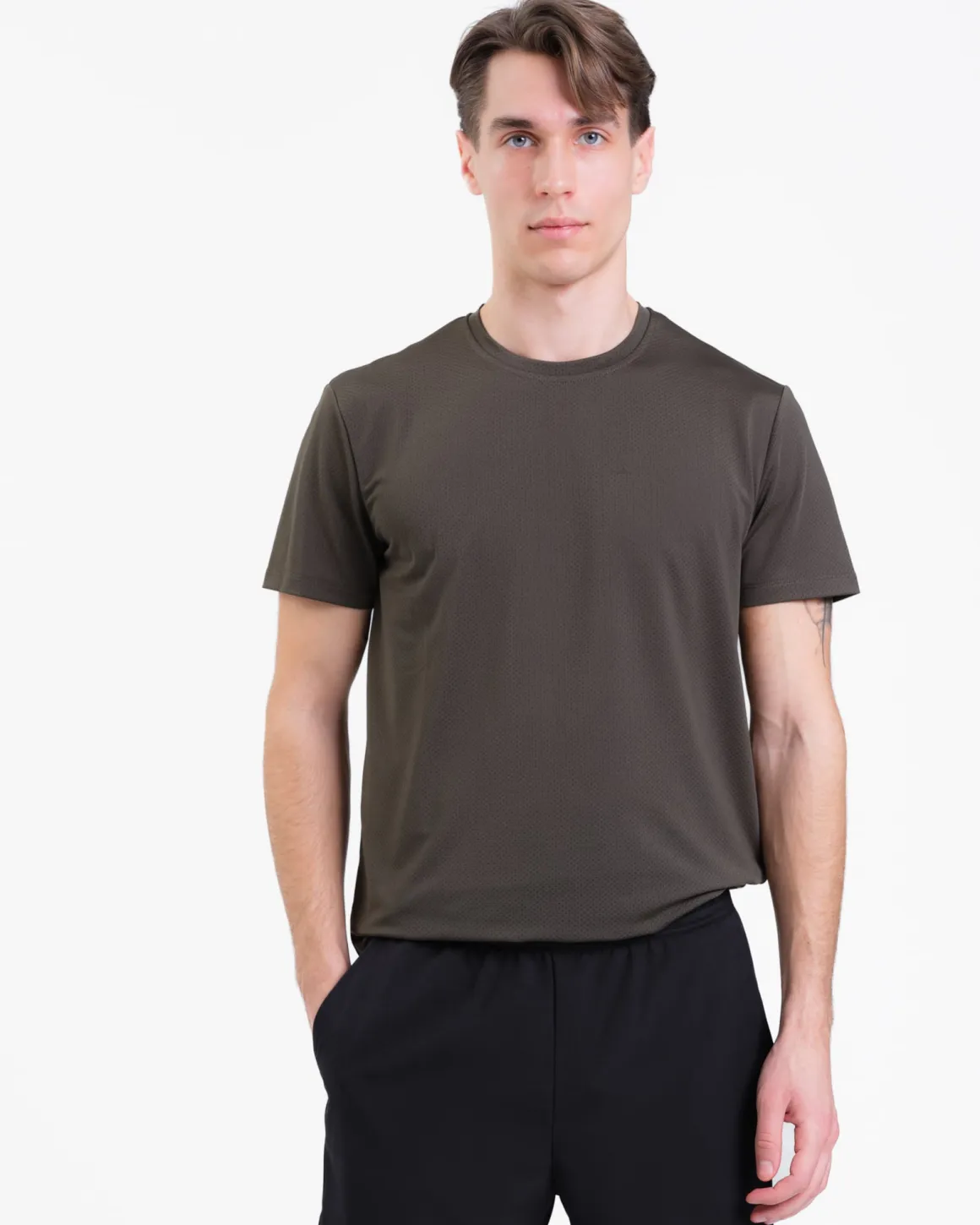 Mesh Tee M Green 2-PACK