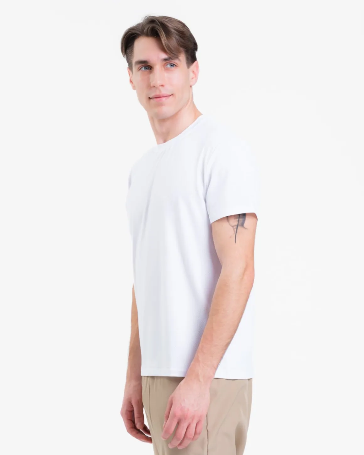 Mesh Tee M White