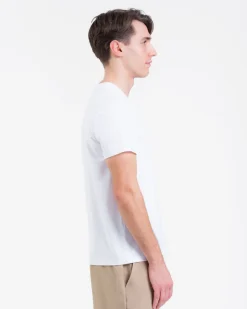 Mesh Tee M White 2-PACK