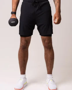 Mobility 2-1 Pocket Shorts M Black