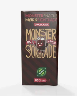 Monster Økologisk Fair Trade 85% Mørk Sjokolade 85g