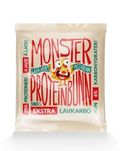 Monster Lavkarbo Pizzabunn 3x180g