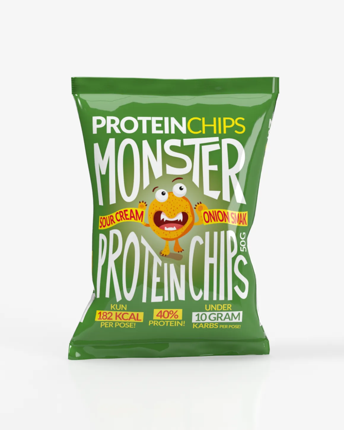 Monster Protein Chips Sour Cream & Onion 50g