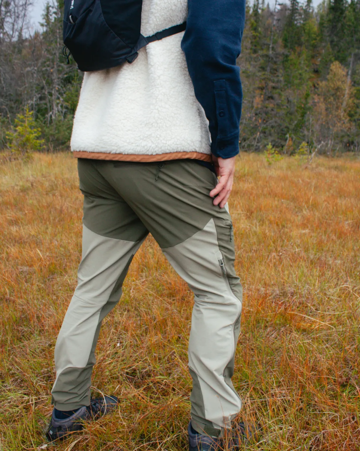 M Willow Pants Vetiver/Oliver Night