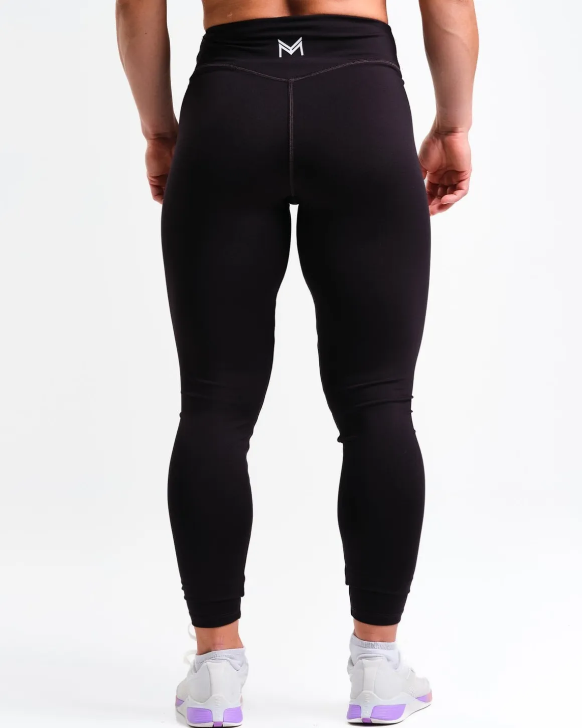 mywhy Mid Rise Tights W Black + Blue 2-PACK