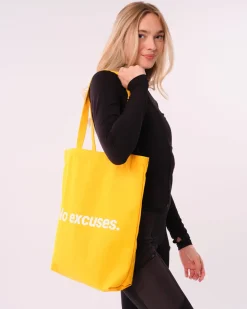 No Excuses Tote Orange – One Size