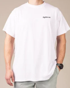 No Excuses T-shirt Unisex White + Black 2-PACK
