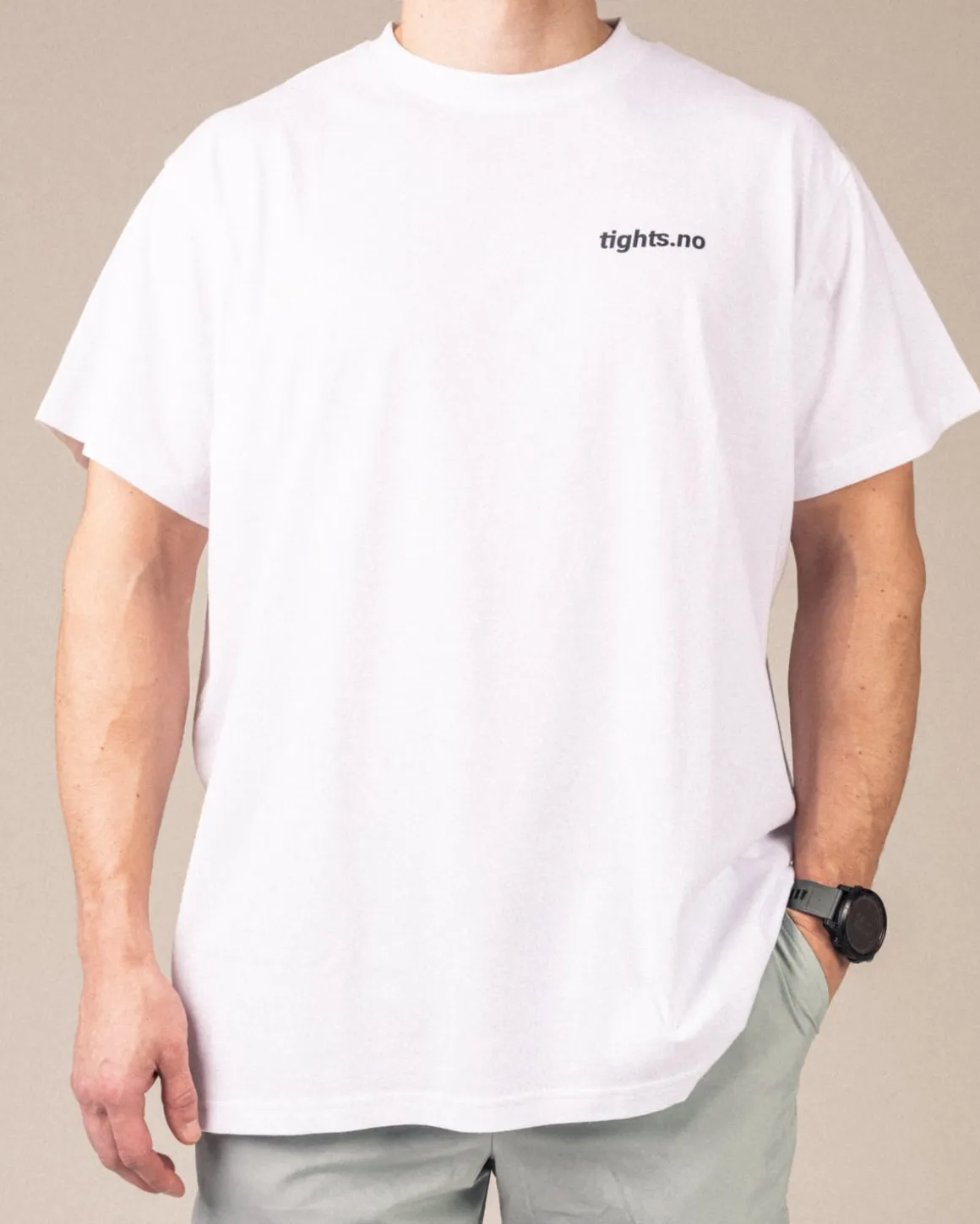 No Excuses T-shirt Unisex White