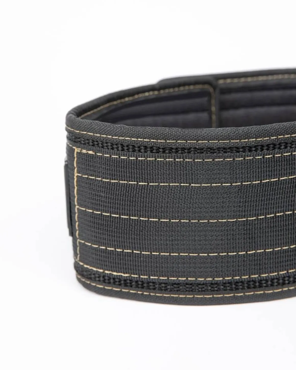 Nylon Lifting Belt 10cm Black/Gold
