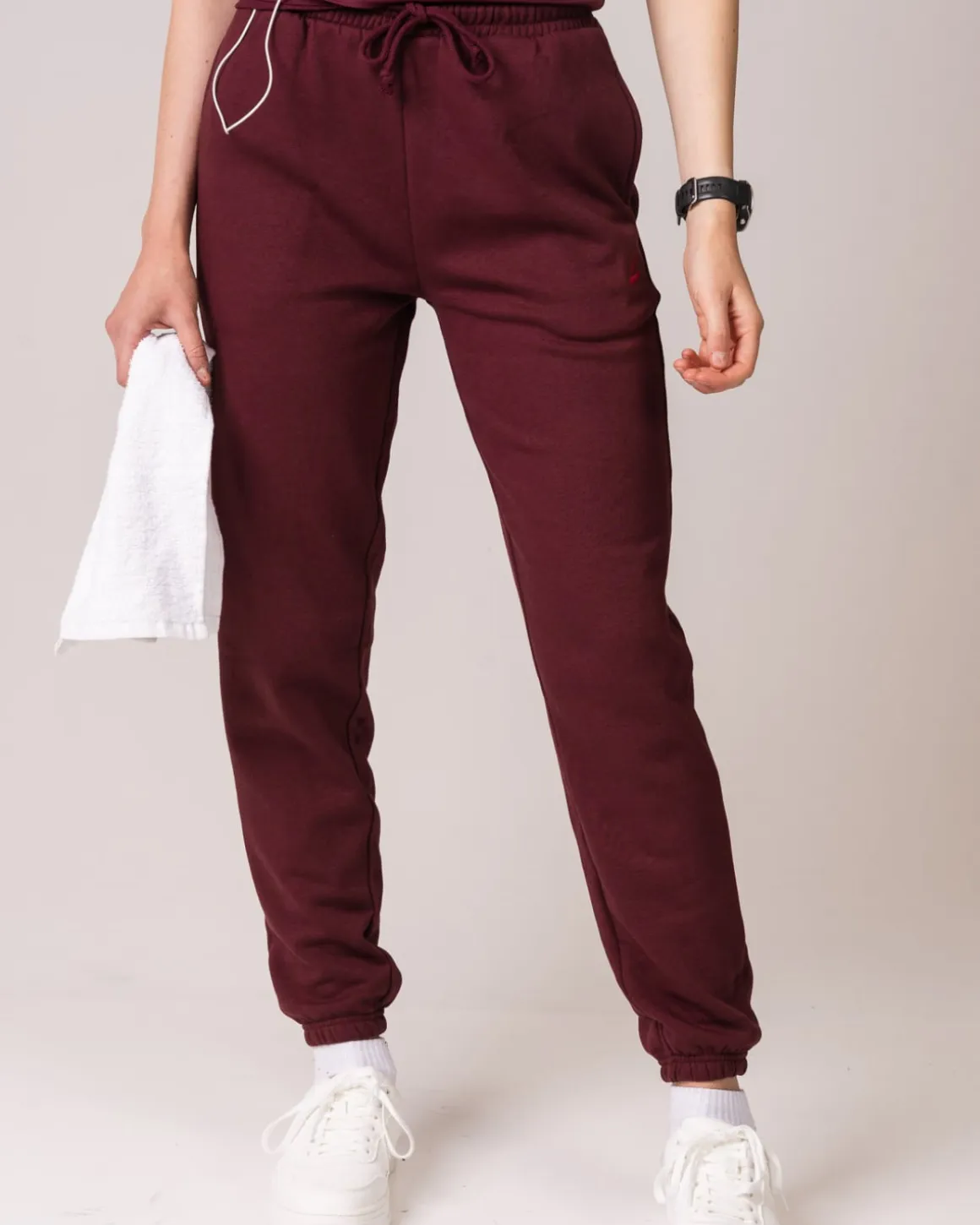 Off Duty Classic Sweatpants Burgundy