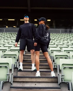 Off Duty Oversize Crewneck Black
