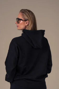 Off Duty Oversize Hoodie Black/Black