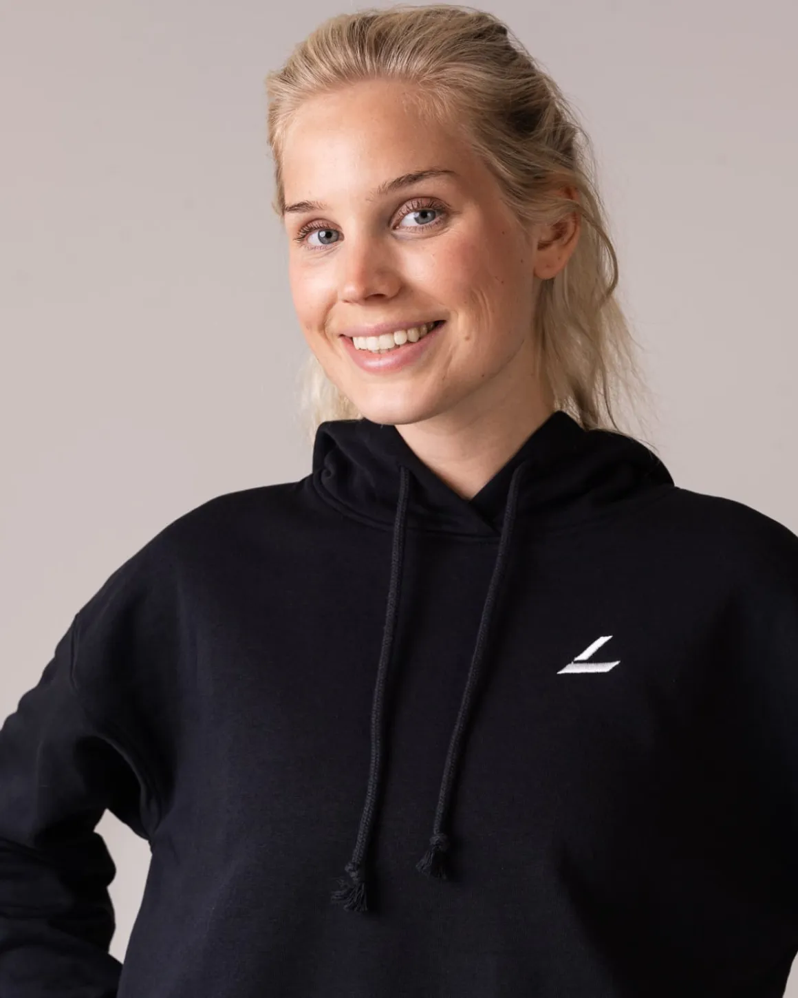 Off Duty Oversize Hoodie Black