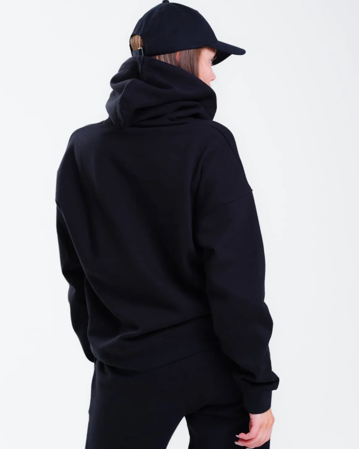 Off Duty Oversize Hoodie Black