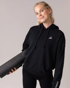 Off Duty Oversize Hoodie Black