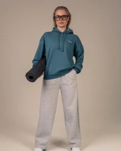 Off Duty Oversize Hoodie Green Hydro