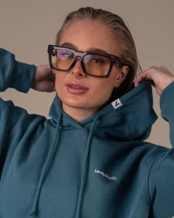 Off Duty Oversize Hoodie Green Hydro