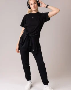 Off Duty Oversize T-shirt Black logo