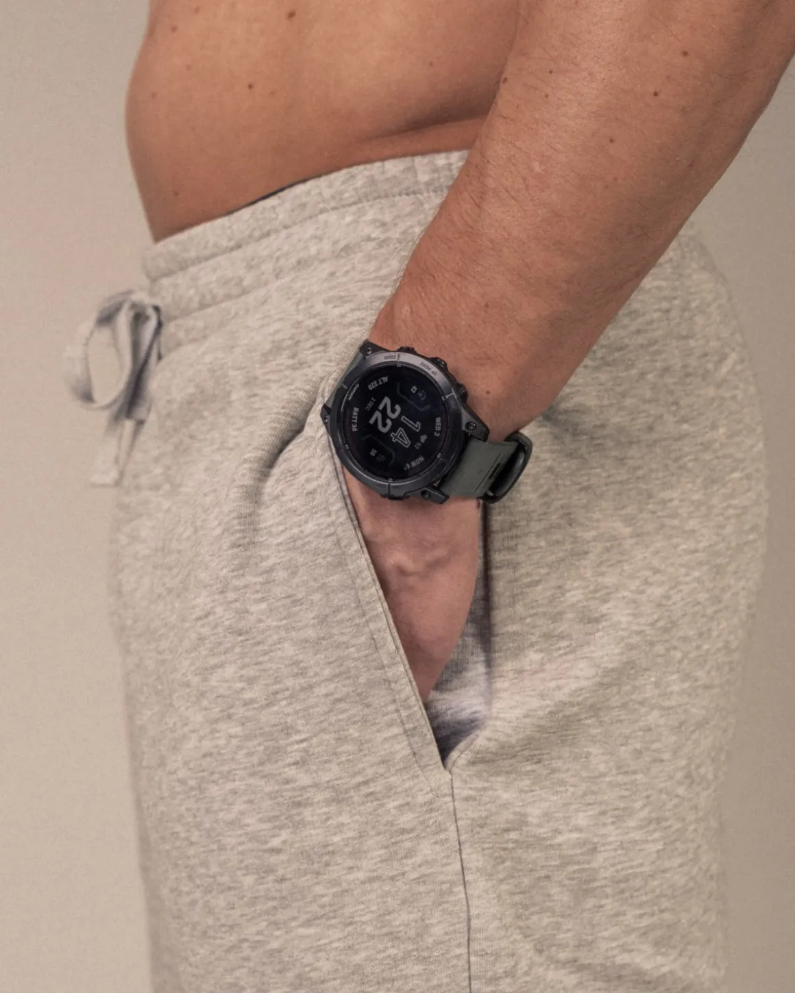 Off Duty Sweat Shorts M Light Grey Marl