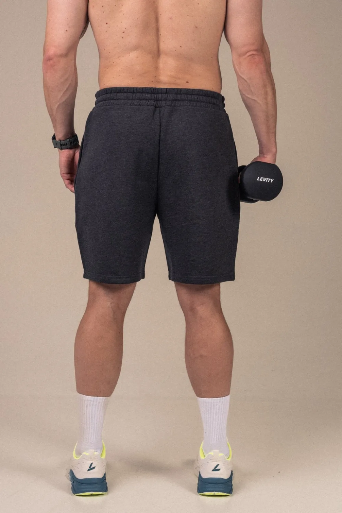 Off Duty Sweat Shorts M Light Grey+Dark Grey 2-PACK