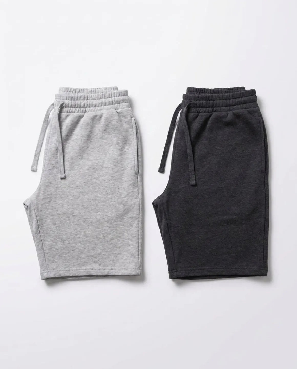 Off Duty Sweat Shorts M Light Grey+Dark Grey 2-PACK