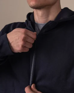 Off Duty Zip Hoodie M Black Charcoal