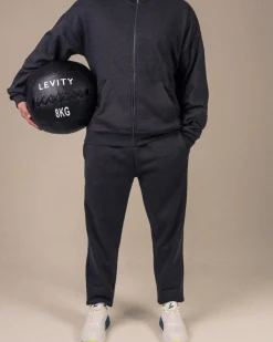 Off Duty Zip Hoodie M Dark Grey Marl