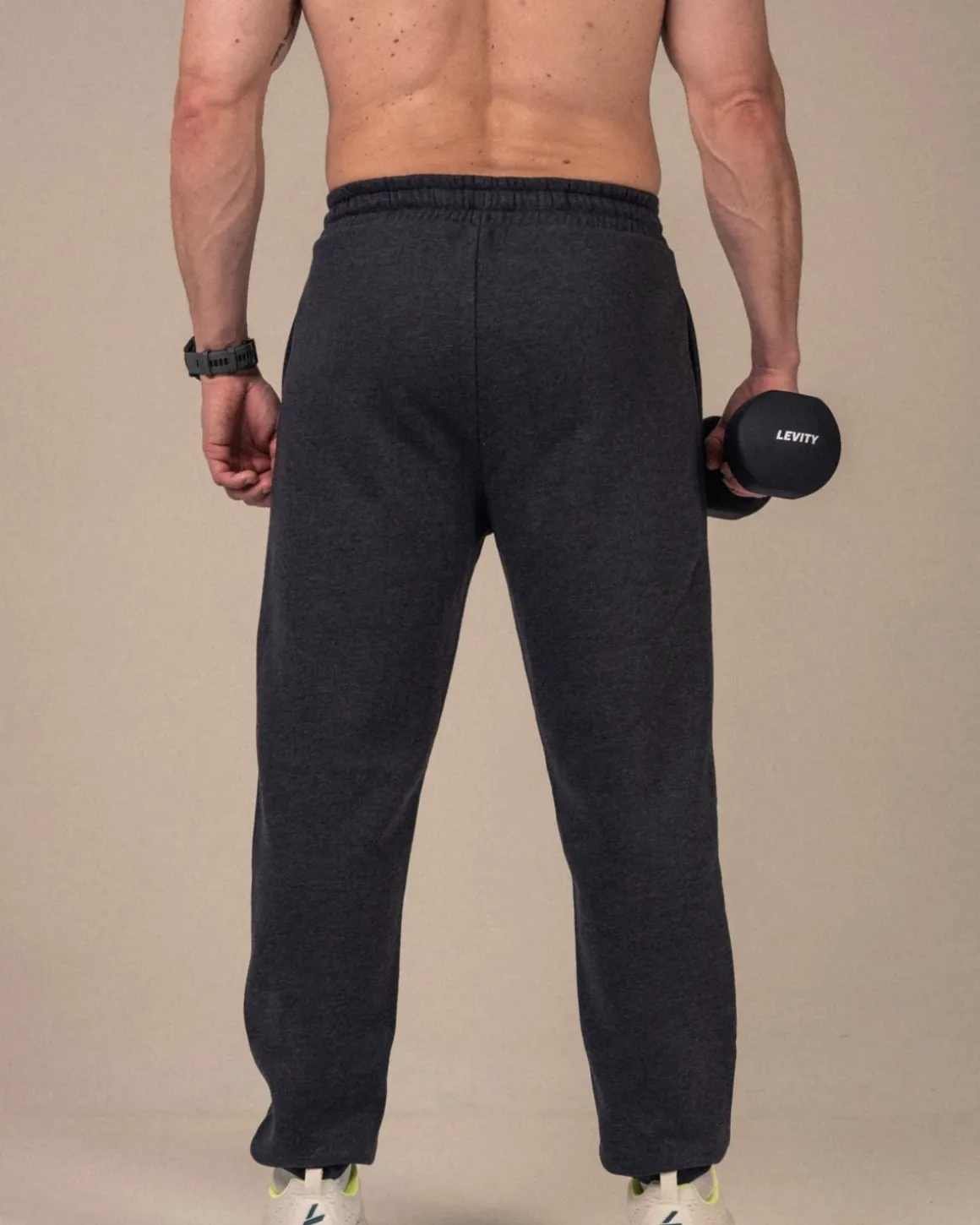 Off Duty Zip Hoodie + Sweatpants Dark Grey Marl SET
