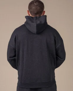 Off Duty Zip Hoodie + Sweatpants Dark Grey Marl SET