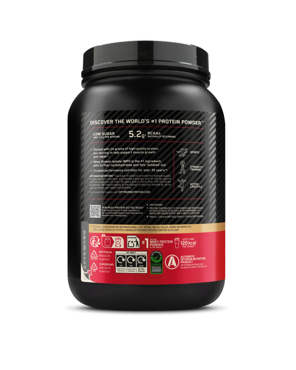 ON 100% Whey Gold Standard 780/768g
