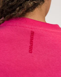 Oversized Crewneck + Beam Logo Shorts 5″ Pink/Red SET