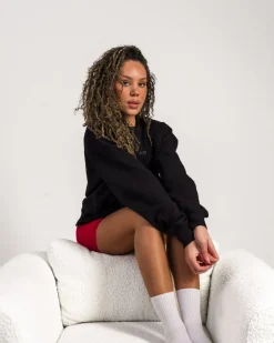 Oversized Crewneck Black/3D