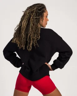 Oversized Crewneck Black/3D