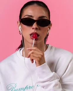 Oversized Crewneck Off White/Gumdrop