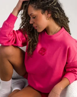 Oversized Crewneck Pink/Potion