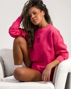 Oversized Crewneck Pink/Potion