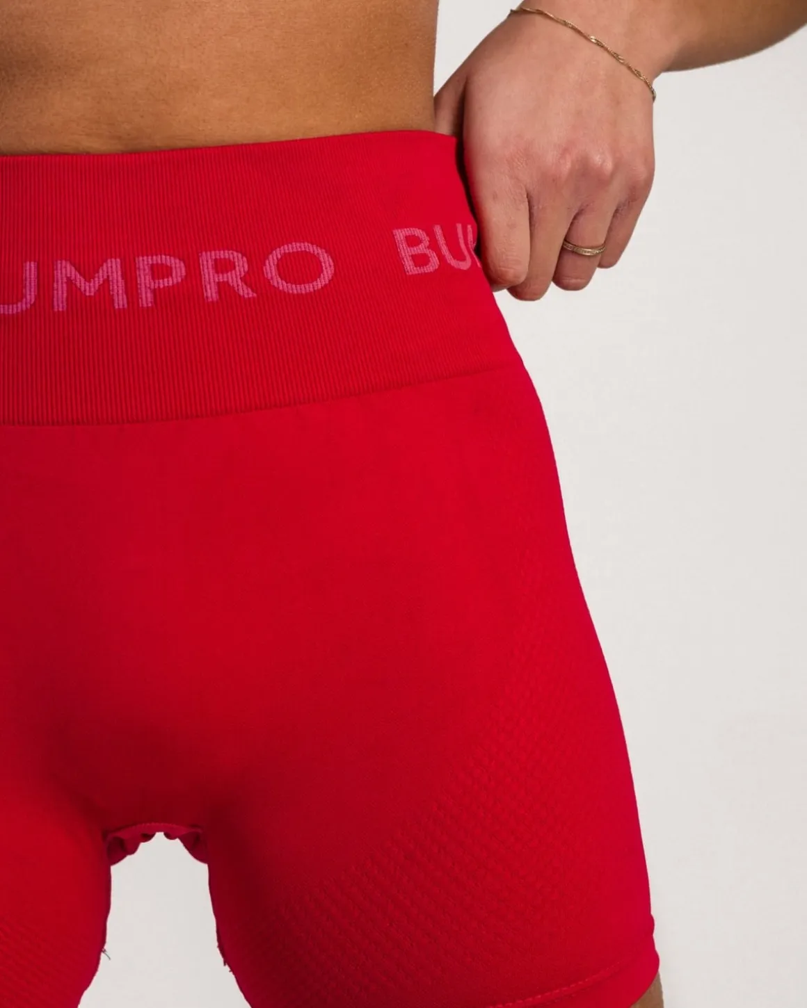 Oversized T-shirt + Beam Logo Shorts 5″ Pink/Red SET