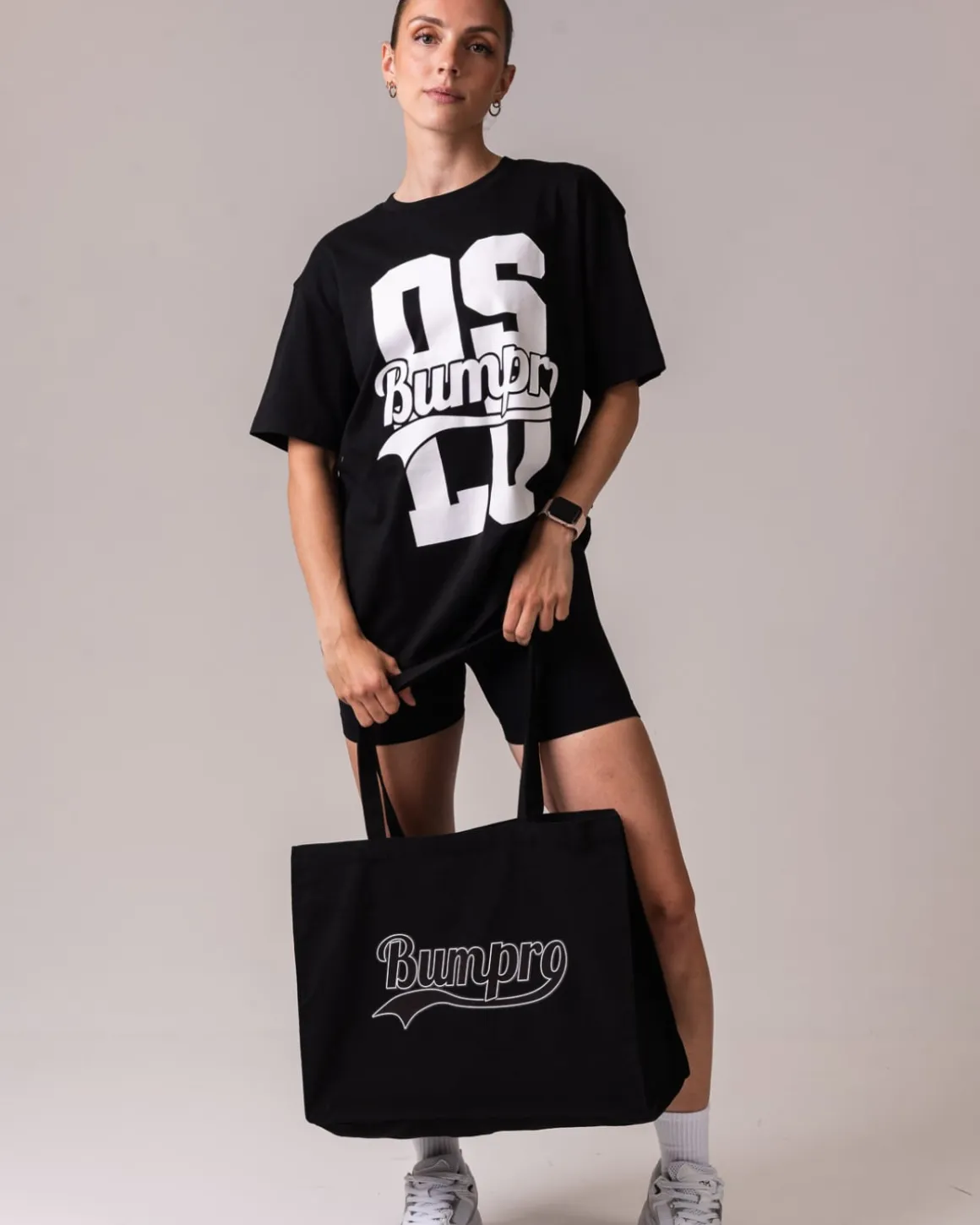 Oversized T-shirt Black/Oslo