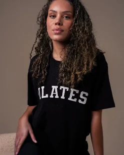 Oversized T-shirt Black/Pilates