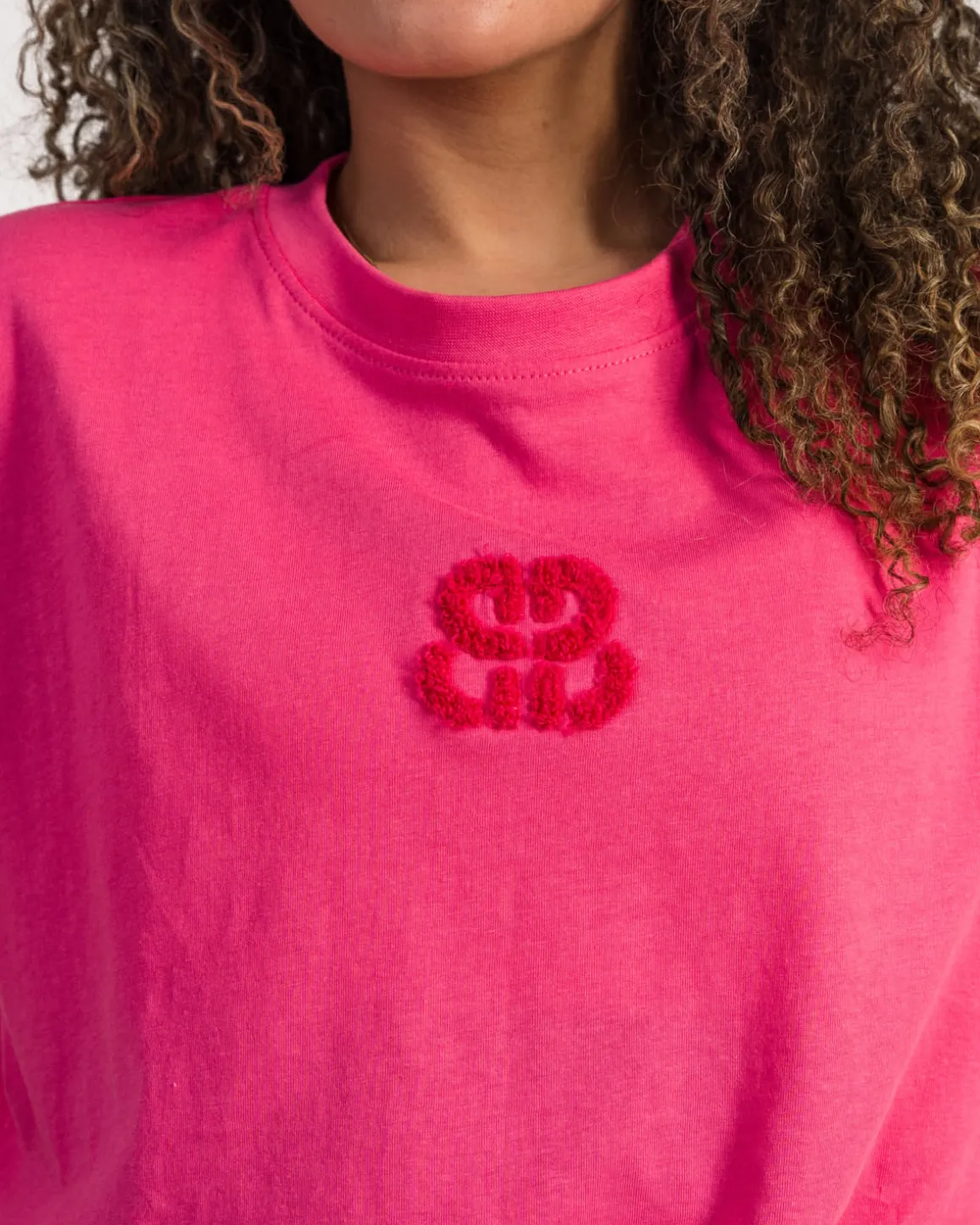 Oversized T-shirt Pink/Potion