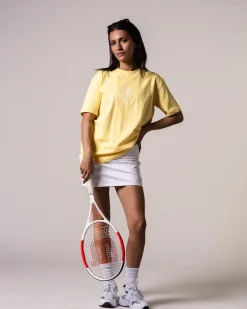 Oversized T-shirt Yellow Lemon