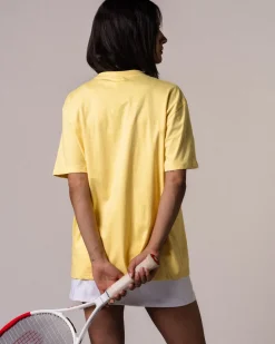 Oversized T-shirt Yellow Lemon