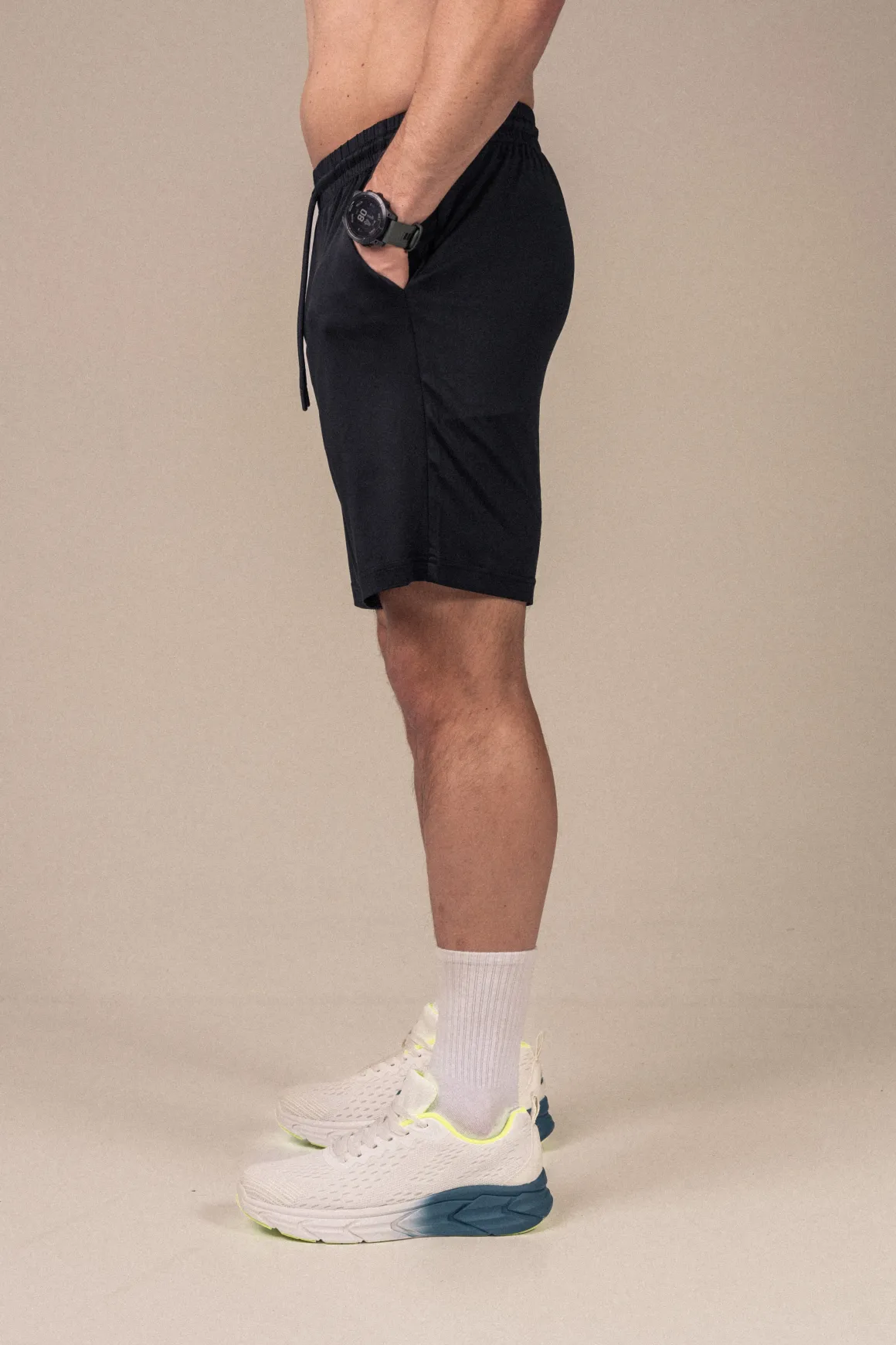 2-pack Core Dry Ctrl Shorts M Black/Grey Granite