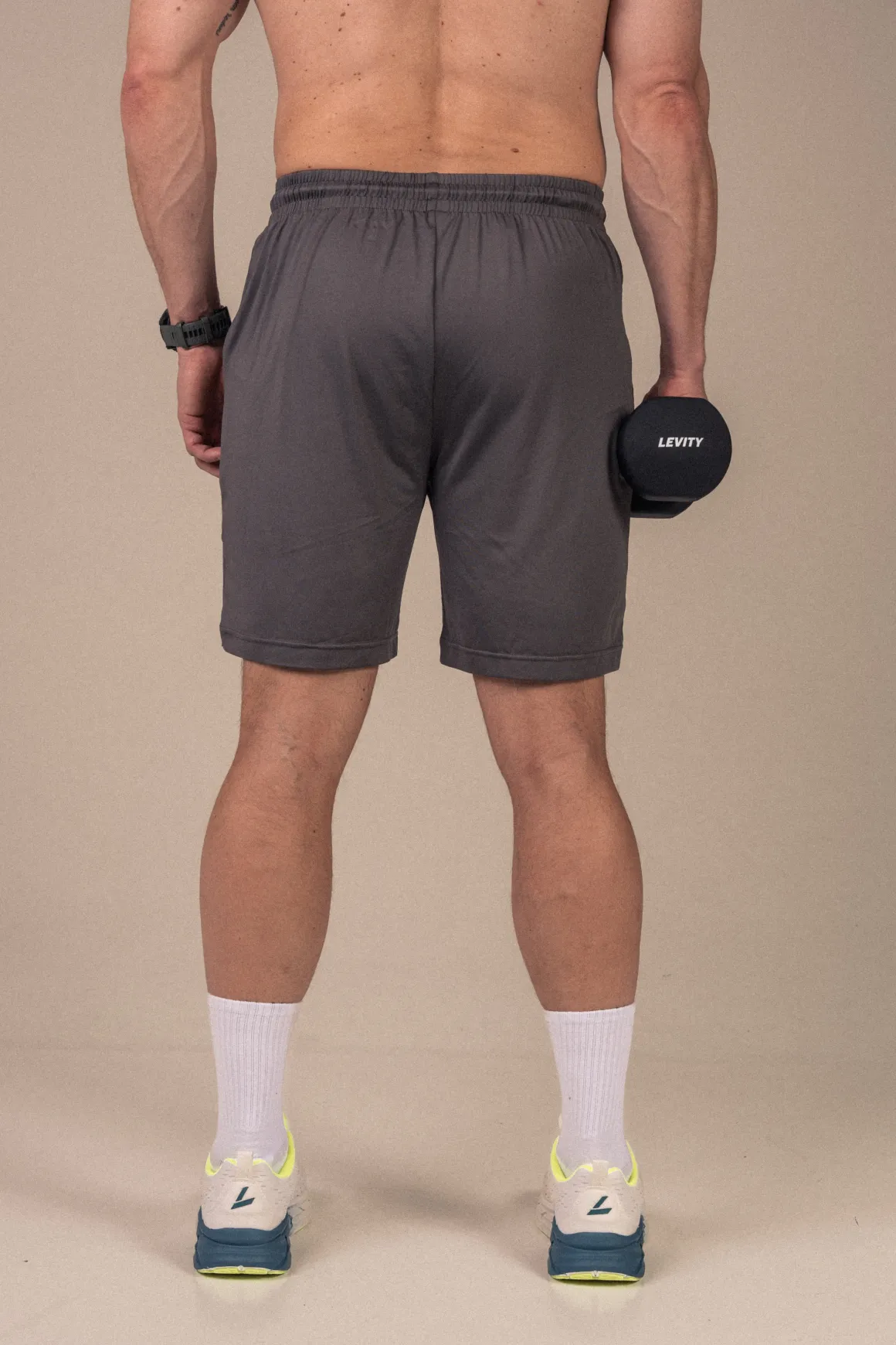 2-pack Core Dry Ctrl Shorts M Black/Grey Granite