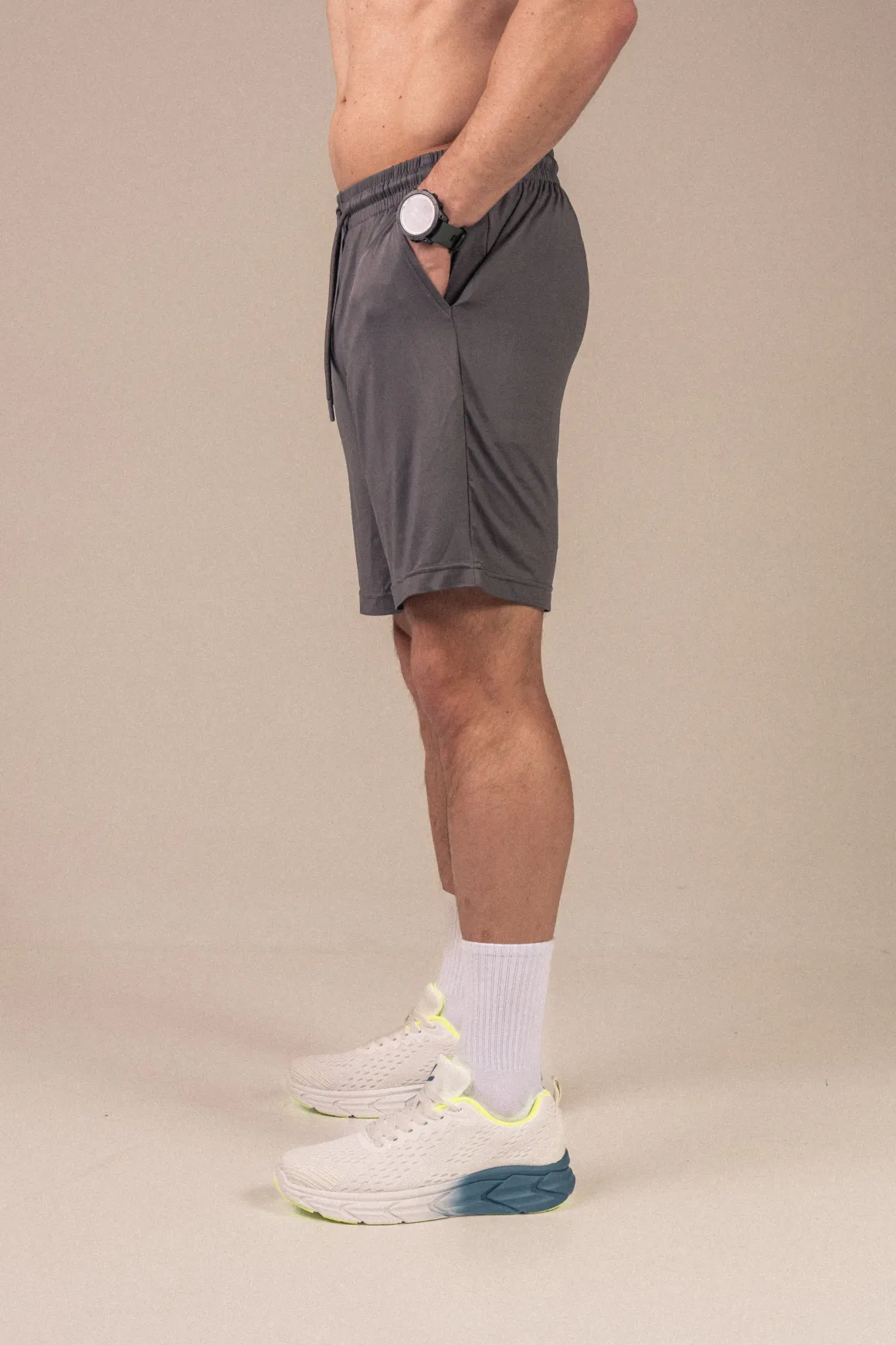 2-pack Core Dry Ctrl Shorts M Black/Grey Granite