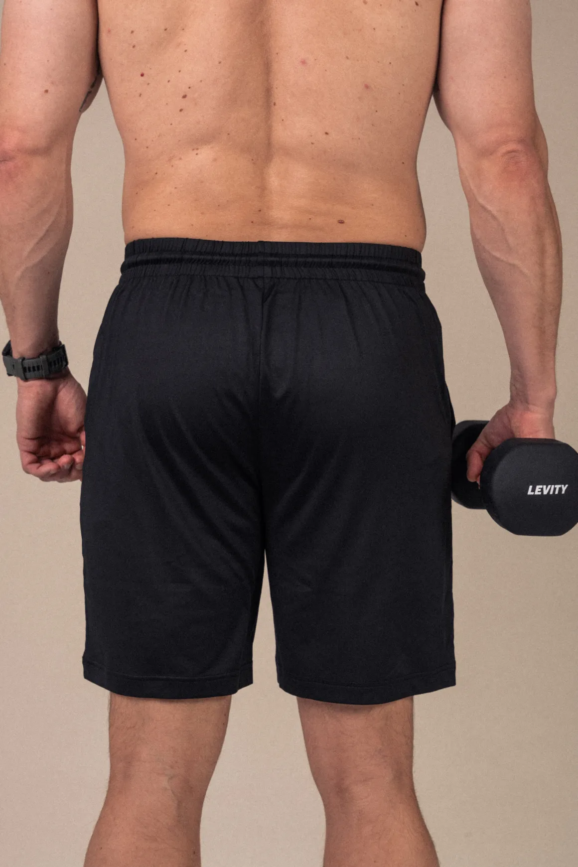 2-pack Core Dry Ctrl Shorts M Black/Grey Granite