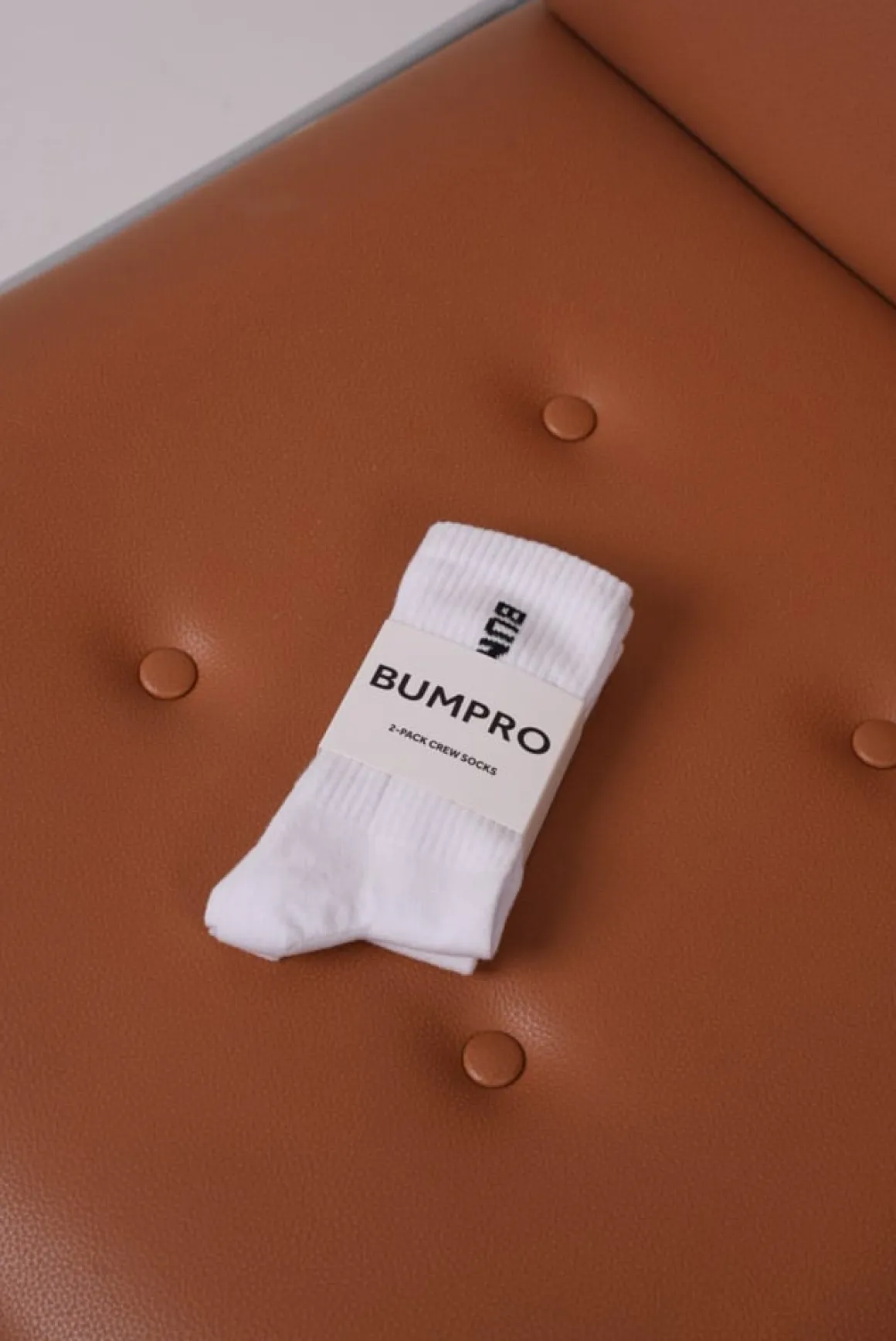 2-pack Crew Socks White Logo