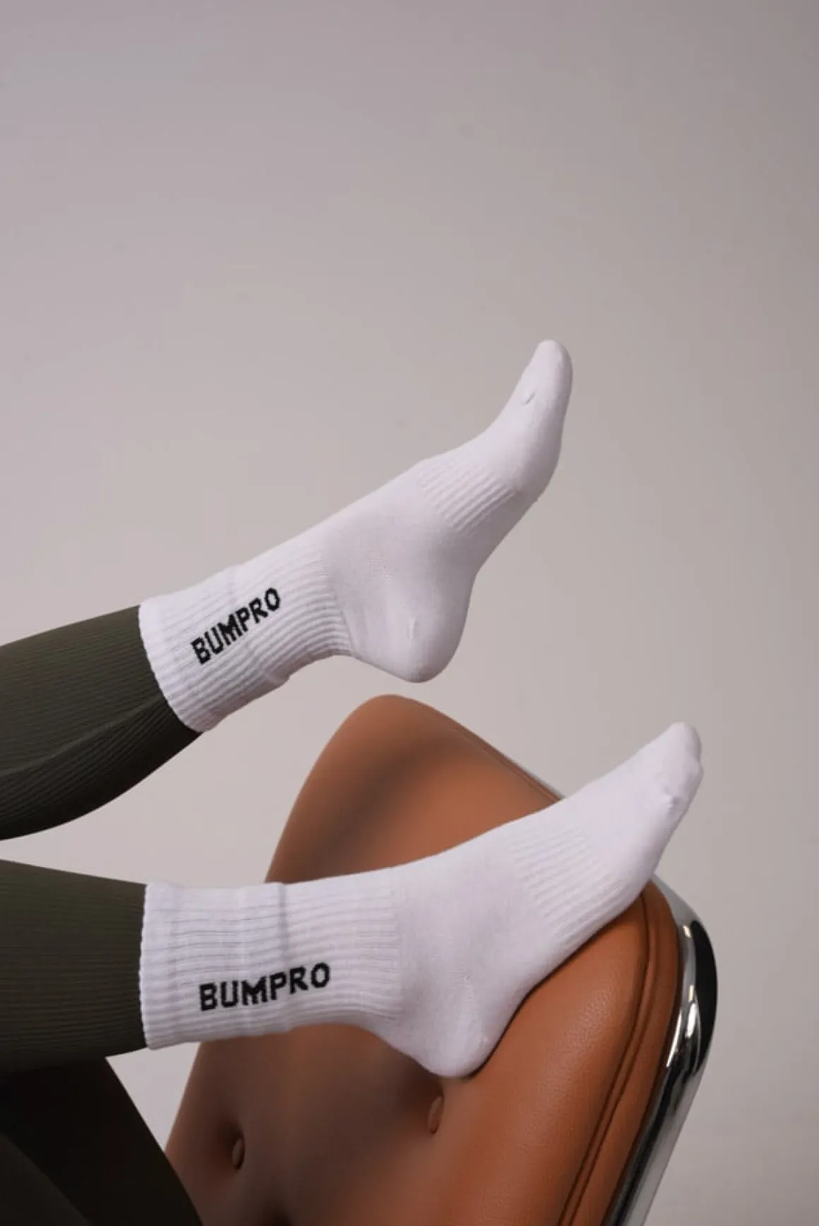 2-pack Crew Socks White Logo